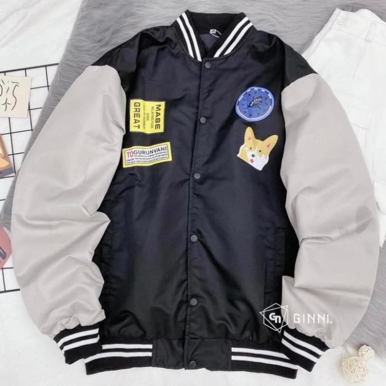 Áo Khoác BOMBER Dù DOGE Unisex  - GinniShop (Ảnh Thật) | BigBuy360 - bigbuy360.vn