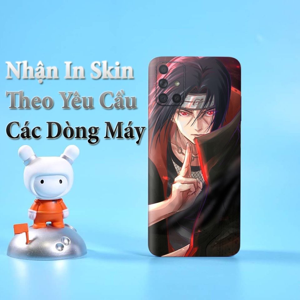 Miếng Dán Skin Điện Thoại In Hình Itachi Uchiha Naruto Cho Iphone 6/ 7/ 8/ X/ XS/ 11/ 11 Pro Max Và Các Dòng Máy Android