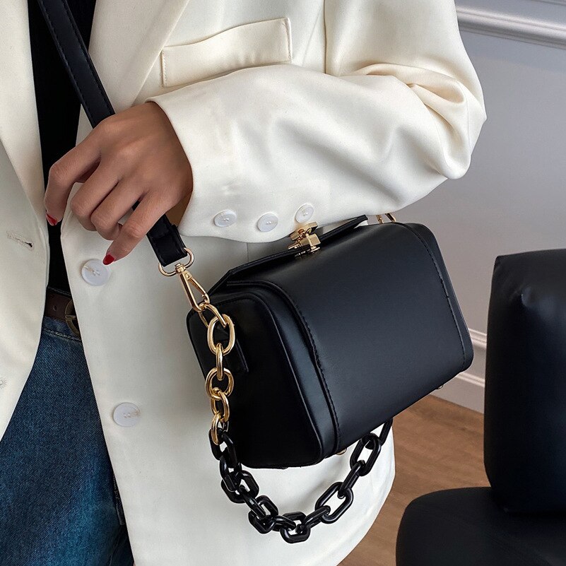 Túi Đeo Chéo JASMIN NOIR Da Pu Hợp Thời Trang Cho Nữ