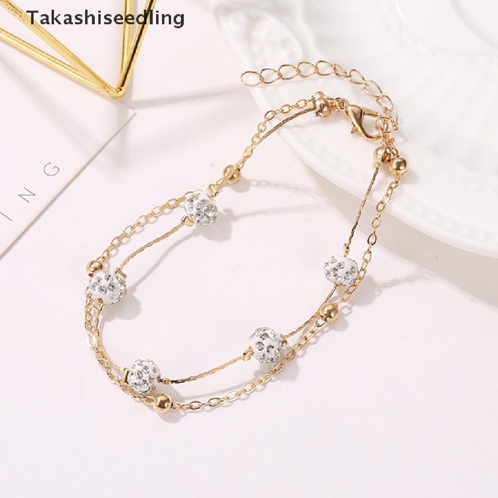 Set 2 Vòng Đeo Chân Thời Trang Đi Biển Mùa Hè Cho Nữ