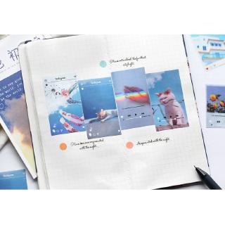 Sticker Instagram Vibe ngọt ngào đáng yêu dán trang trí sổ laptop điện thoại