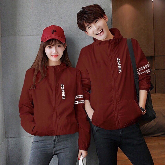 Áo khoác dù nam nữ unisex thời trang in chữ local people (màu như ảnh) | BigBuy360 - bigbuy360.vn