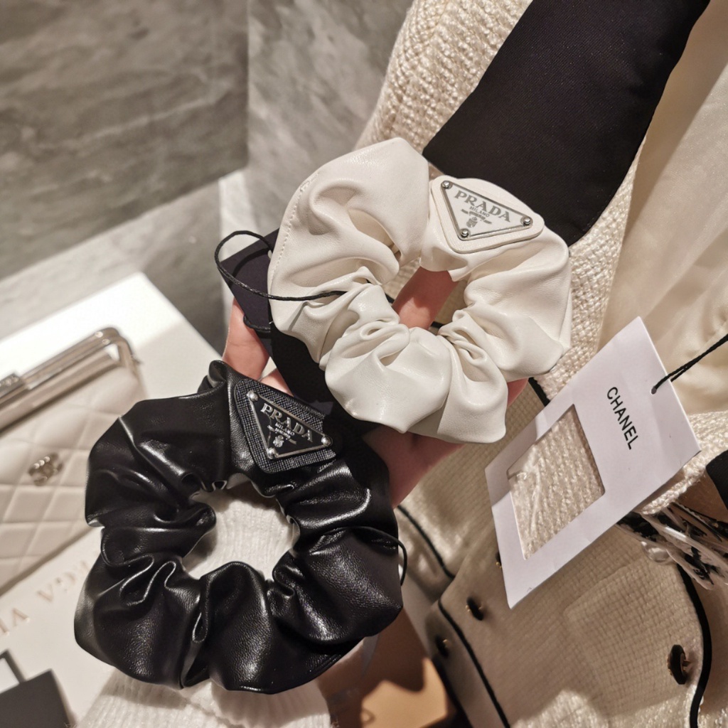Mới Trong Re - Scrunchie Da WOMEN HAIRBAND