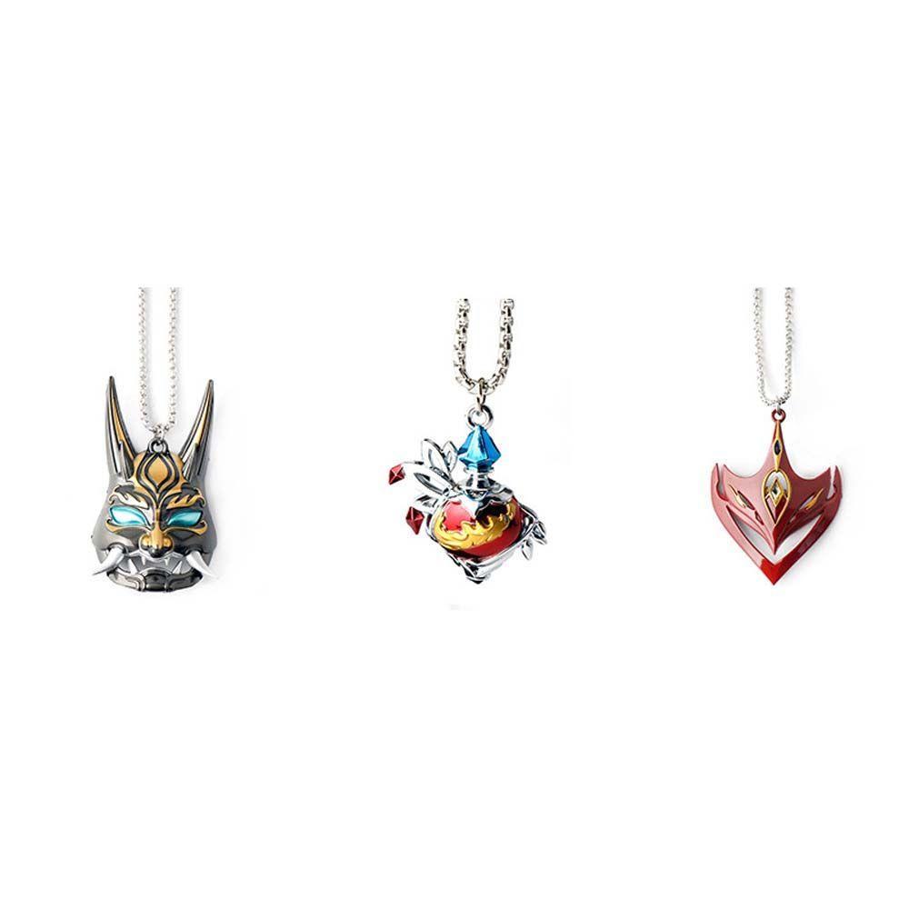 Vòng Cổ Choker Kim Loại Hóa Trang Genshin Tartaglia Game Genshin Cá Tính Sáng Tạo Cho Nam