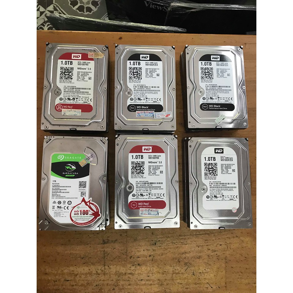 HDD 1TB hàng chuẩn xịn còn bảo hành tại Hãng ít nhất 1 năm