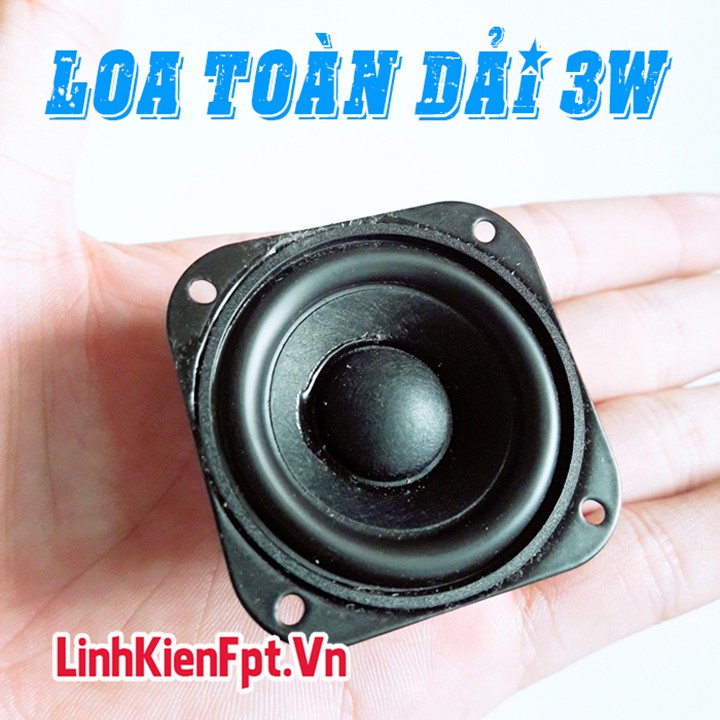 Loa Toàn Dải 3W + Màng Loa Thụ Động