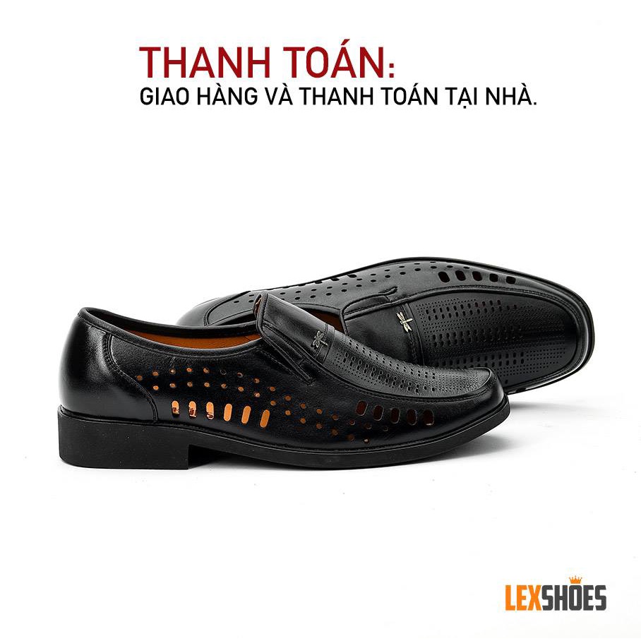 GIÀY DA BÒ THẬT DÀNH CHO NAM MÃ SỐ LEX63
