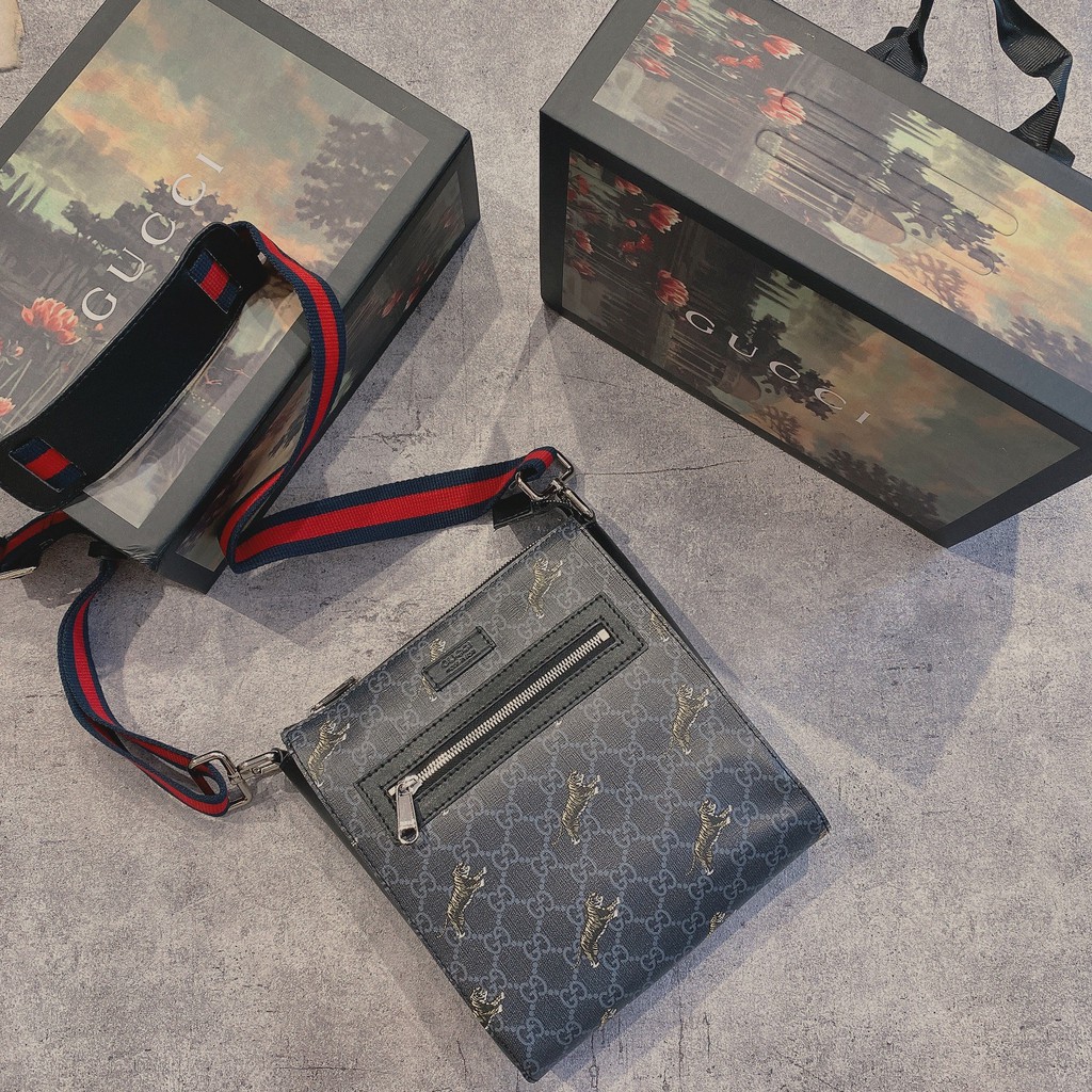 💼HIGH FASHION💼 Túi đeo chéo hộp siêu cấp 1 1 FULLBOX túi thẻ phụ kiện MLN