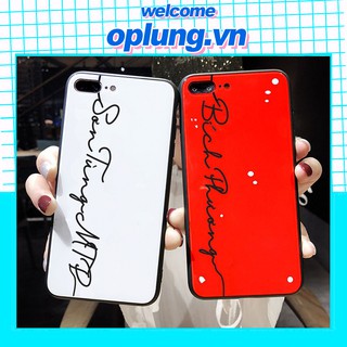 Ốp Lưng In Chữ Ký Theo Yêu Cầu 6/6s, 6/6s plus,  7/8, 7/8 plus, X/Xs, Xr, XsMax 11 pro max C21