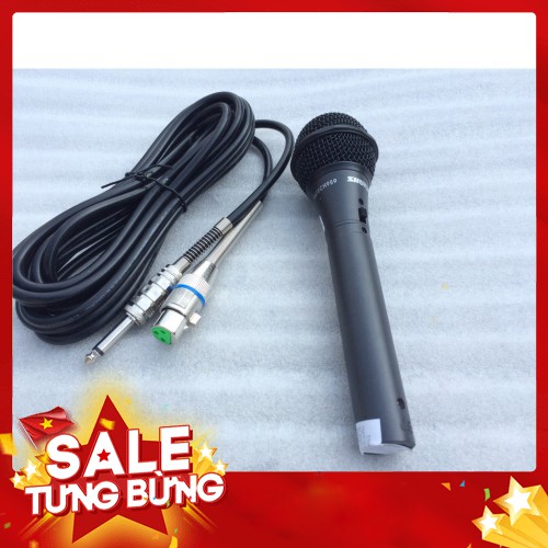 [ HÀNG CHẤT LƯỢNG] Micro karaoke có dây Shure- 959 - Giá tốt nhất miền nam