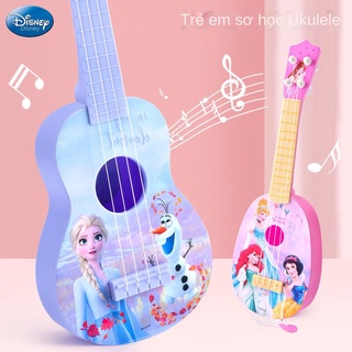 Disney Ukulele Little Guitar Trẻ em Bé trai và Bé gái Đồ chơi âm nhạc Có thể chơi Đồ chơi âm nhạc cho người mới bắt đầu