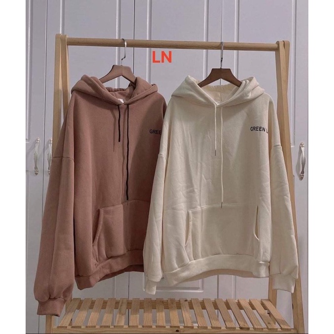 Áo hoodie the green LN11