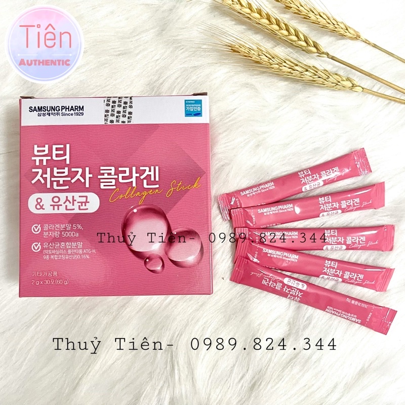 [Mẫu mới] COLLAGEN SAMSUNG KẾT HỢP BỔ SUNG LỢI KHUẨN