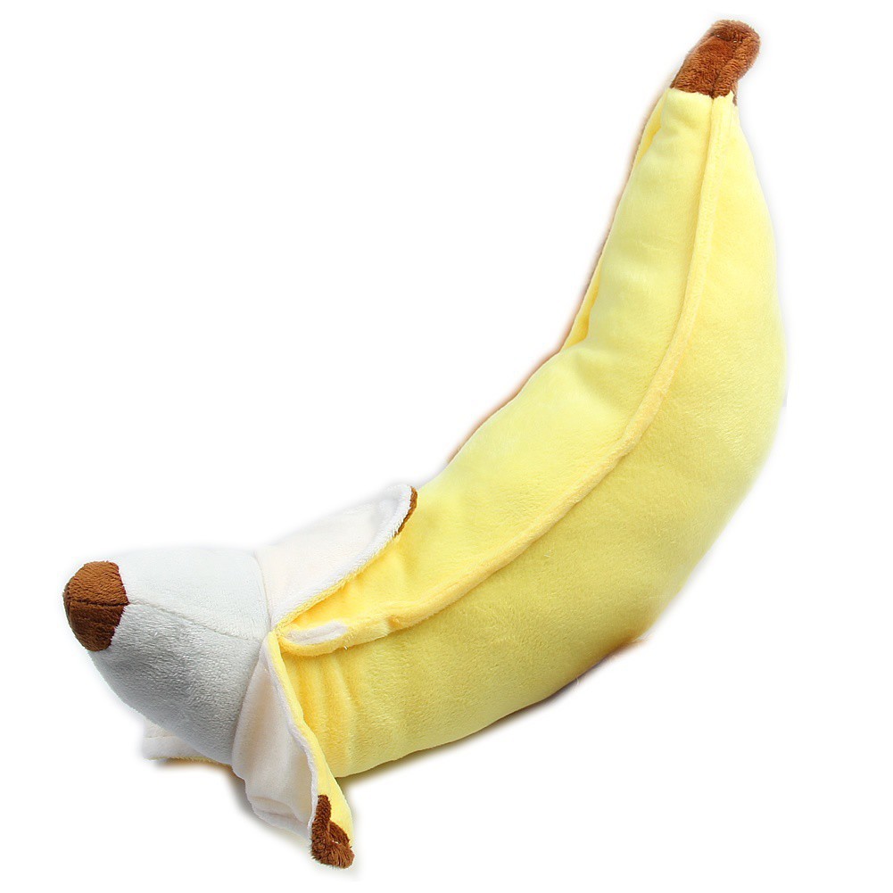 Soft Cotton 50cm Simulation Banana Plush Stuffed Toy Pillow Cushion Gift