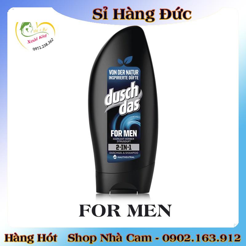 [auth] Sữa tắm gội 2in1 DUSCHDAS cho Nam và Nữ của Đức 250ml [Hot]