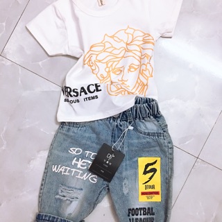 Set boy versace bé trai