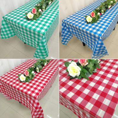 Khăn Trải Bàn Hình Chữ Nhật Bằng Nhựa Dùng Một Lần Kích Thước 160x160cm