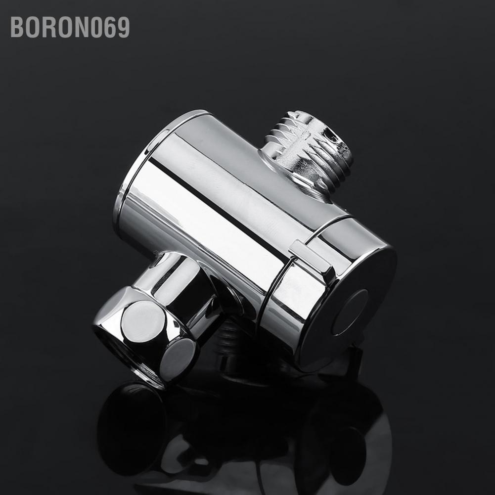 Boron069 Multi-function 3 Way Shower Head Diverter Valve G1/2&quot; Switch Adapter for Toi