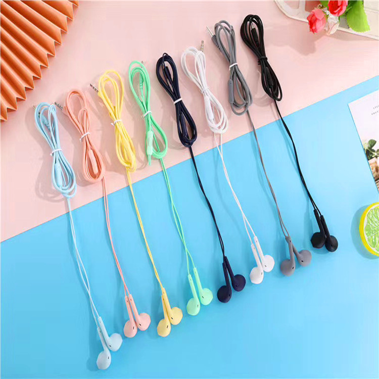 Tai nghe nhạc in-ear Macaron U19 giao diện 3.5mm với loa siêu trầm đa chức năng cho Android và iOS