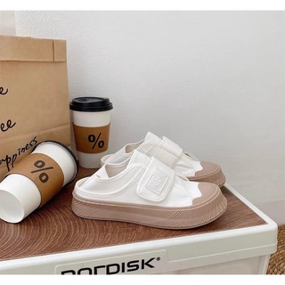 Giày LƯỜI CANVAS quai dán siêu tiện lợi dành cho nữ