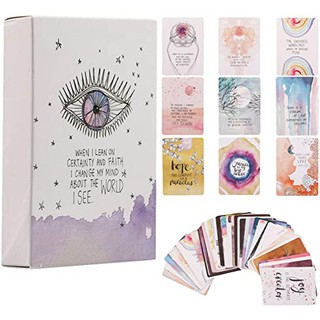 Bộ Universe Mysterious Oracle Cards - Universe has your back Cao Cấp bài dự đoán tarot oracle bài bói tặng đá thanh tẩy