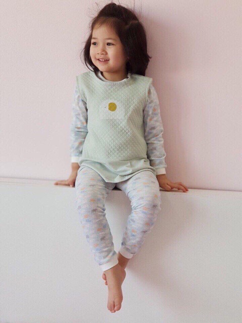 Gile chần bông bé gái