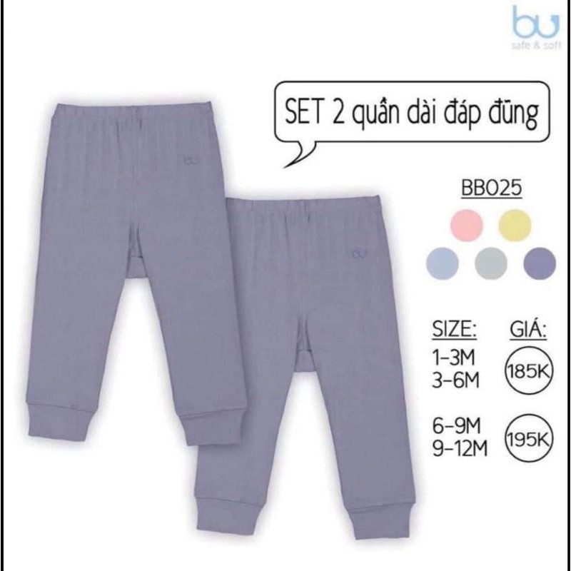 BB025 Quần dài đáp đũng