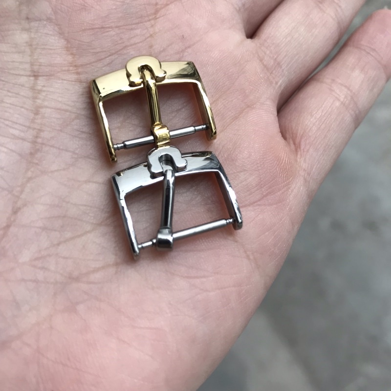 KHOÁ KIM ĐỒNG HỒ OMEGA CAO CẤP size 16mm và 18mm [đủ màu: trắng bạc, vàng và hồng]