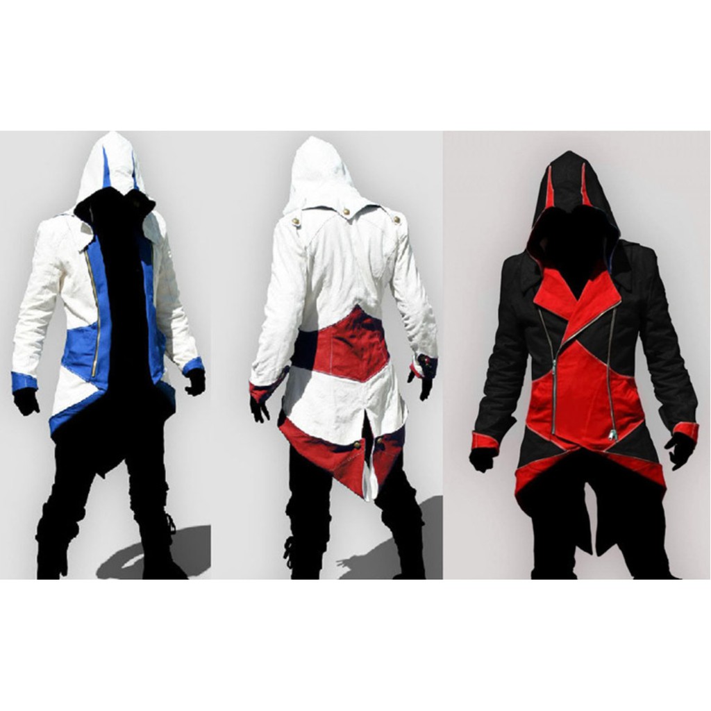 Áo Khoác Cosplay Nhân Vật Connor 's Hoody Trong Anime Assassin' s Creed Iii