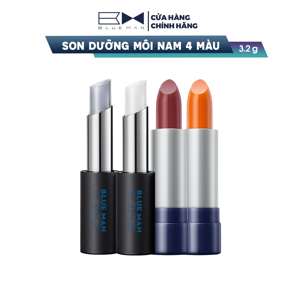 Son Dưỡng Môi Nam BLUEMAN 4 Màu Tuỳ Chọn 3.8g