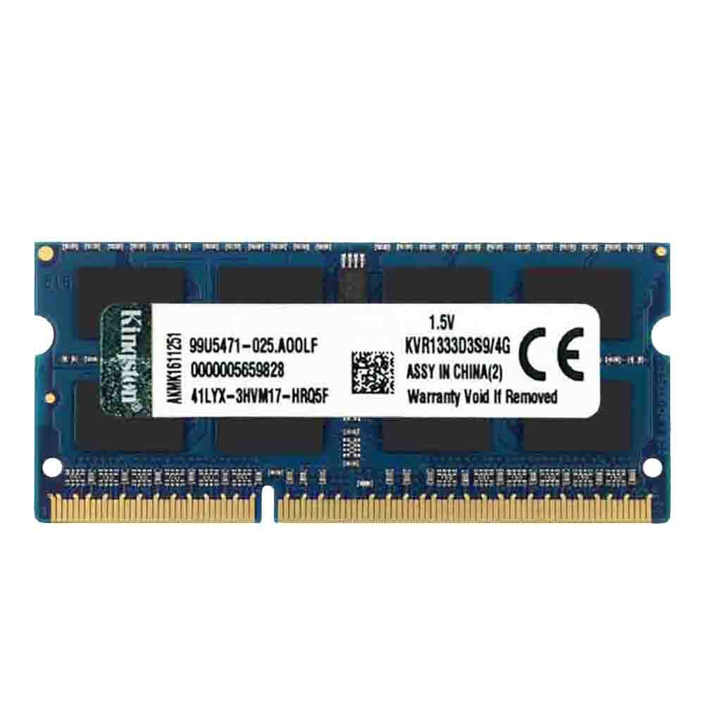 Bộ Nhớ RAM Kingston 4GB/8GB PC3 10600S 12800S 12800 DDR3 DDR3L 1333/1600MHz Cho Laptop