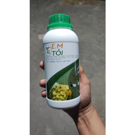 Vi Sinh E.M Tỏi - Dạng Chai 500ML - HCM