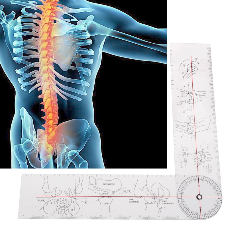 Thước Đo Góc Dùng Trong Y Tế Bằng Nhựa