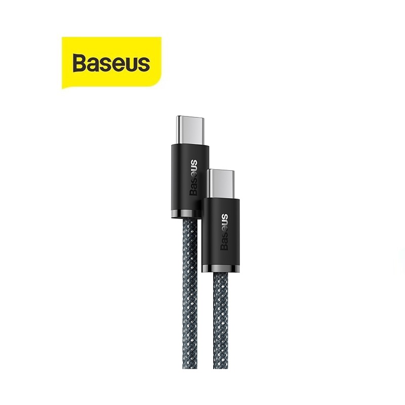 Cáp sạc Baseus Dynamic Type-C to Type-C sạc nhanh PD 100W dành cho Samsung/Macbook/Xiaomi...bọc dù chống đứt, dài 1M