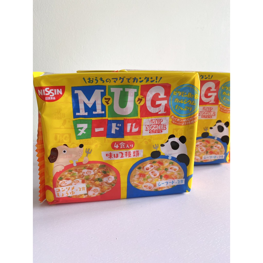 Mì Mug vàng cho bé