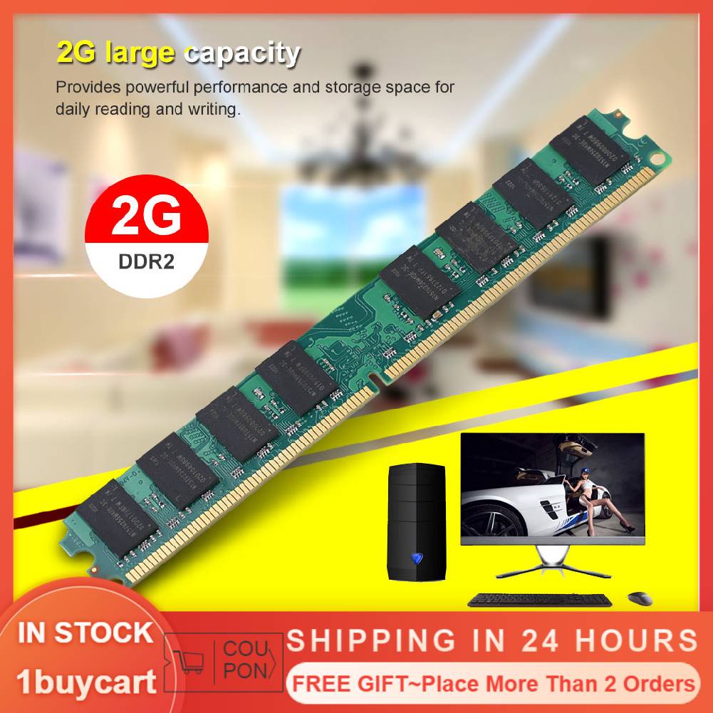 Bộ Nhớ Ram Ddr2 2g 667mhz Pc2-5300