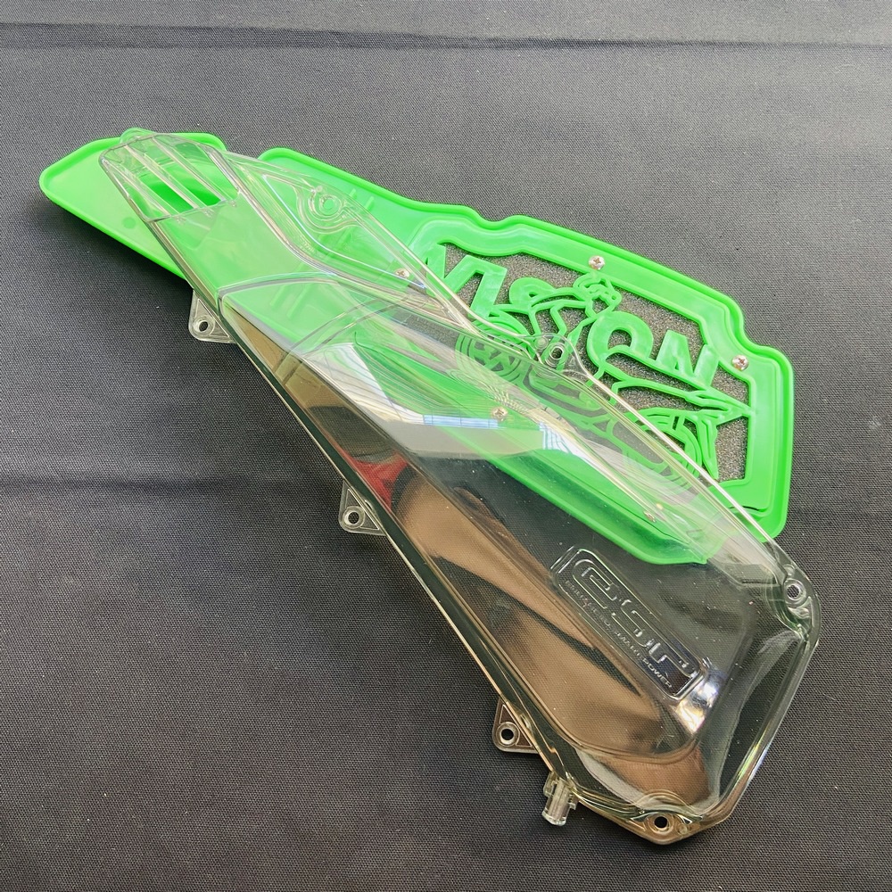 COMBO LỌC GIÓ ĐỘ XE MÁY VÀ ỐP PÔ E ĐỘ TRONG SUỐT GẮN XE VISION ĐỜI 2016 TRỞ LÊN