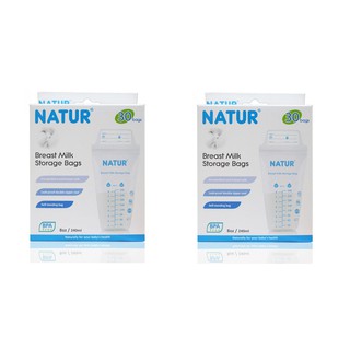 Combo 2 Túi trữ sữa Natur 80314 (30pcs, BPA free)
