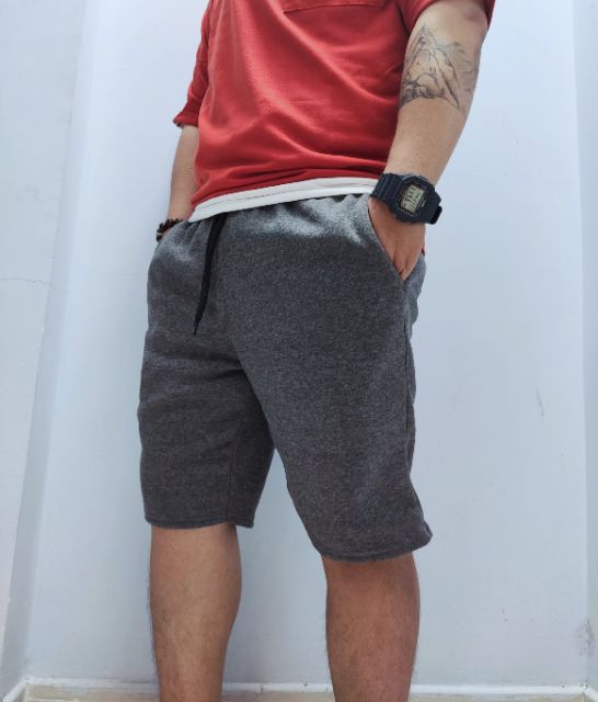 Quần sọt trơn nỉ nam nữ bigsize | BigBuy360 - bigbuy360.vn