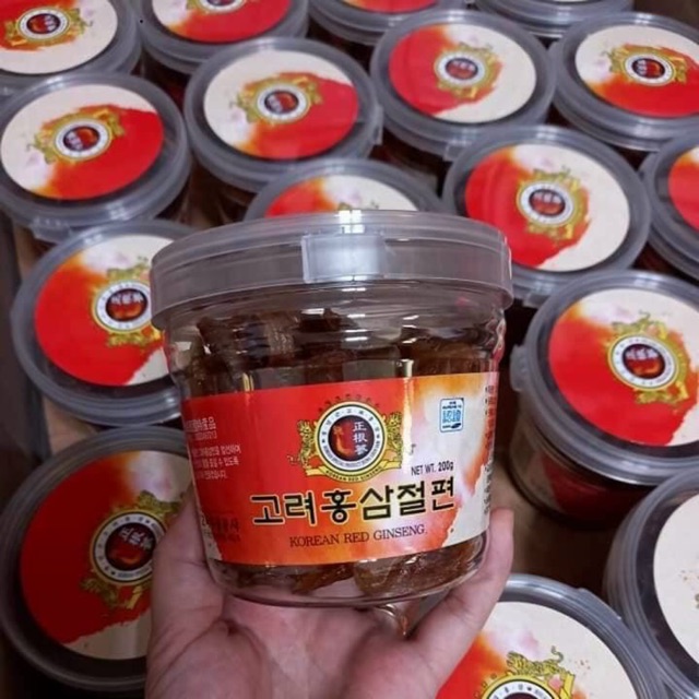 [Hàng Chính Hãng]Sâm lát tẩm mật ong hộp nhựa Hàn quốc 6 năm tuổi KoreaStore