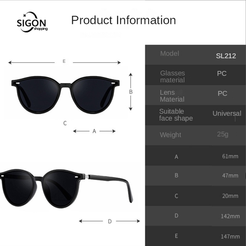 Kính Mát Phân Cực Chống Tia UV Dễ Phối Đồ Thời Trang Unisex