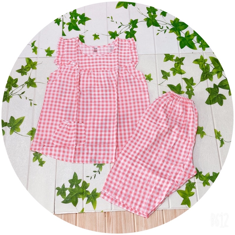 Size XL: 35-43kí. Đồ tole lửng bé gái