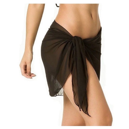 Khăn voan quấn bikini siêu hot 2 màu trắng đen VATIXA KHĂN QUẤN