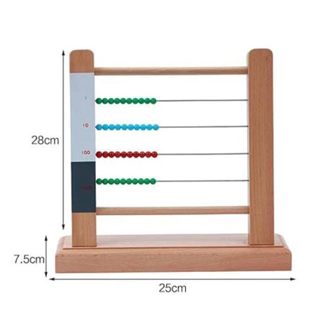 Khung hạt cườm nhỏ Montessori (Small Bead Frame)