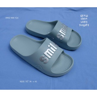 Dép nhựa Eva, dép đi mưa màu xám dành cho nữ - May's House Shop
