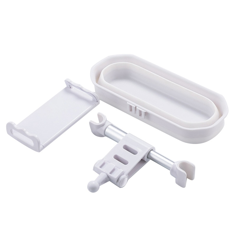 Giá Đỡ Điện Thoại / Máy Tính Bảng Gắn Sau Lưng Ghế Xe Hơi Kèm Hộp Đựng Sắp Xếp Gọn Gàng