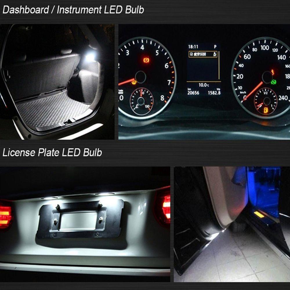 Bộ 10 Đèn LED Mini T10 W5W Chất Lượng Cao