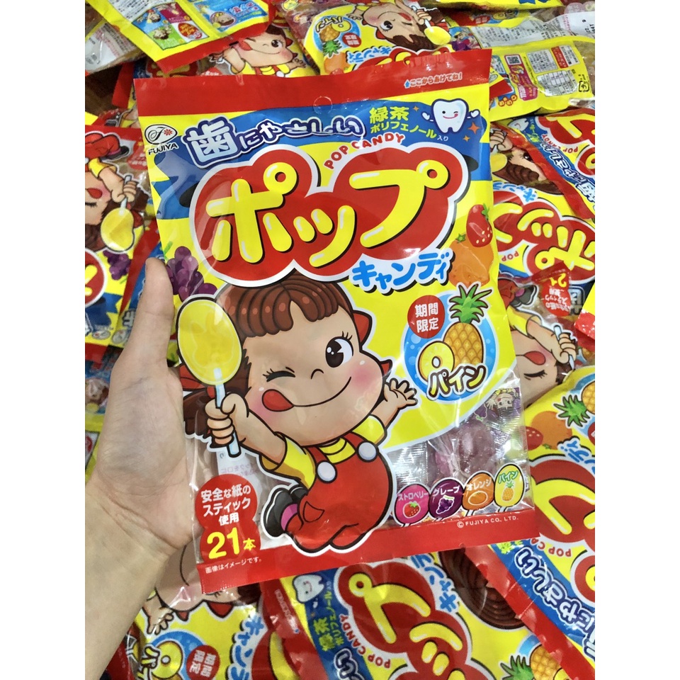 Kẹo mút Pop Candy nhật cho bé -không gây sâu răng