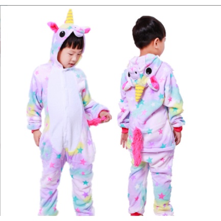 Bộ Đồ Thú Unicorn Ngôi Sao Full Size Dành Cho Trẻ Em