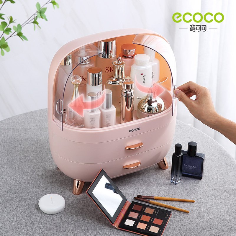 Tủ đựng mỹ phẩm có nắp ecoco cao cấp E2013
